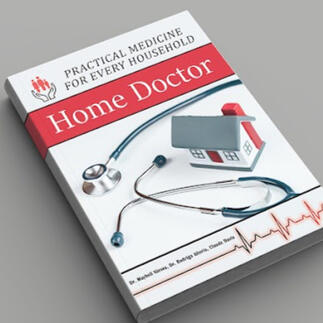 The Home Doctor 304-page emergency medical guide for when professional help isn’t available.